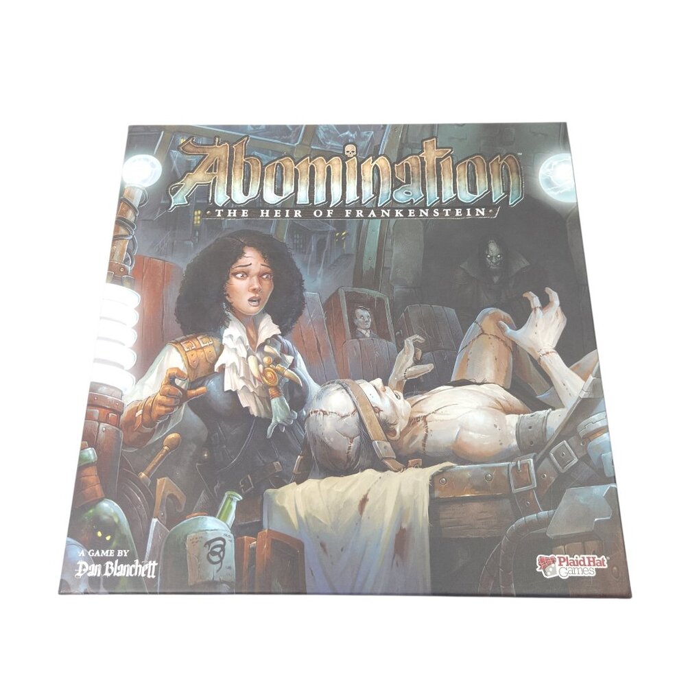 Complete Abomination The Heir of Frankenstein Board Game 2019 Like New!